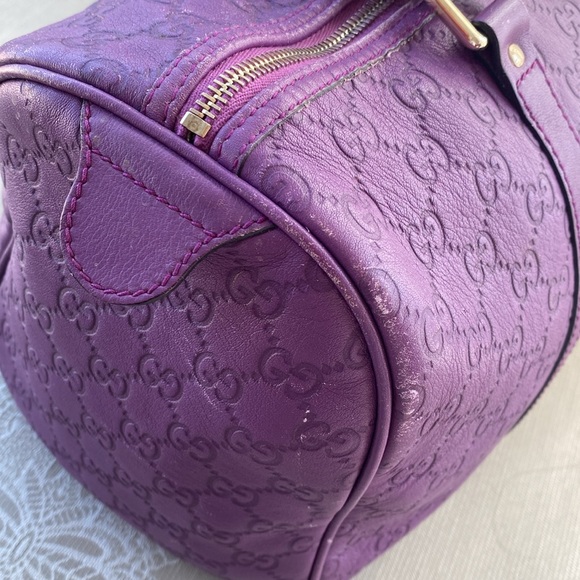 Gucci purple leather speedy. - Picture 6 of 16